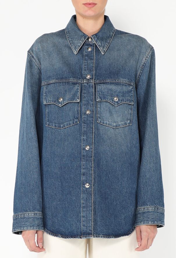 Khaite S/S 2023 The Jinn Denim Overshirt - 2