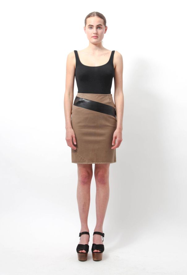 Helmut Lang 90's A-line Skirt - 1