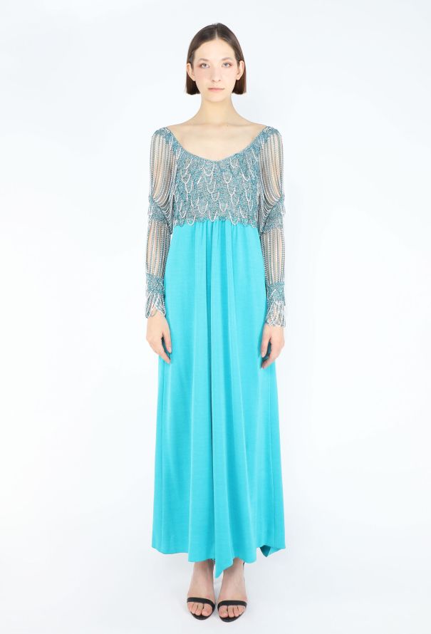 Azzaro COLLECTOR 1971 Chainmail  Gown - 2