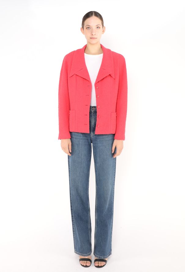 Chanel Early '90s 'CC' Bouclé Jacket - 4