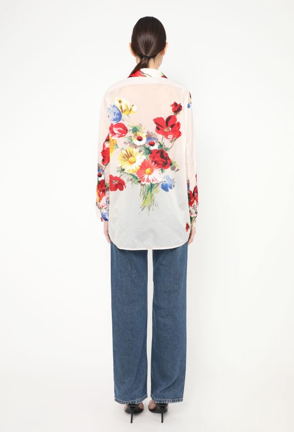 Céline Resort 2017 Floral Silk Tunic - 4
