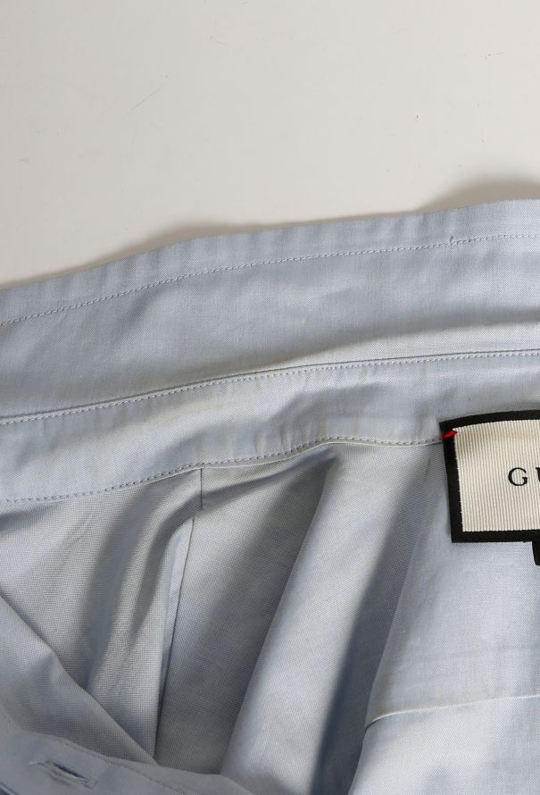 Gucci 2021 Oxford Slit Shirt - 7