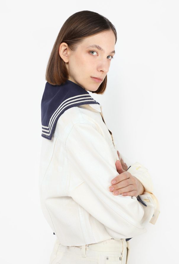 Miu Miu 2025 x Catherine Martin Upcycled Sailor Jacket - 3