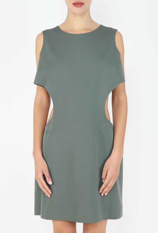 Yohji Yamamoto RARE 1989 Cut-out Tabard Dress - 4