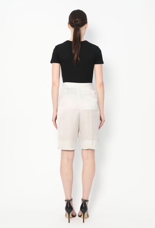 Chloé 2014 Fluid Silk Shorts - 5