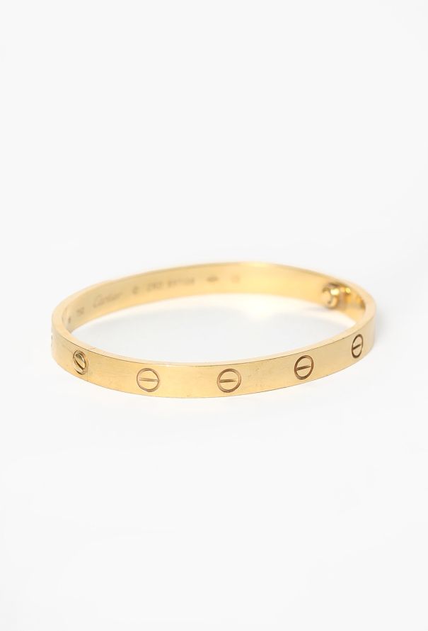 Cartier 18k Yellow Gold Classic Love Bracelet - 3