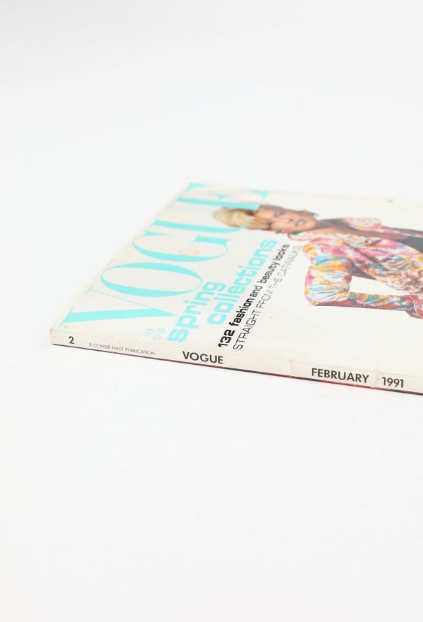 VOGUE UK February 1991 Linda Evangelista Issue - 7