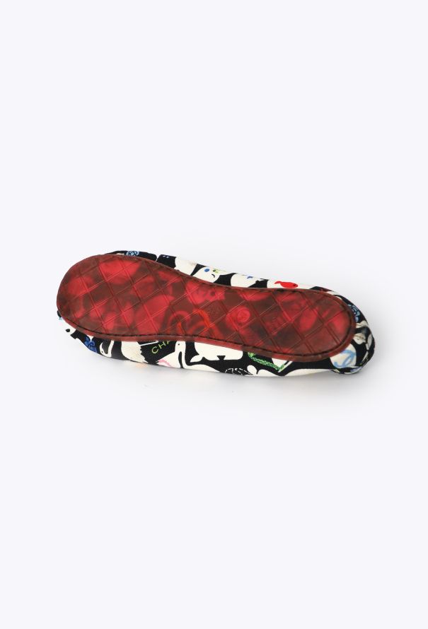 Chanel 2007 Printed Ballerina Flats - 5