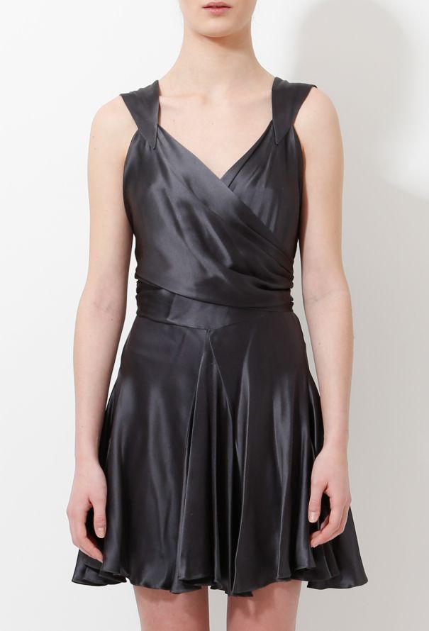 Balenciaga 2004 Satin Evening Dress - 3