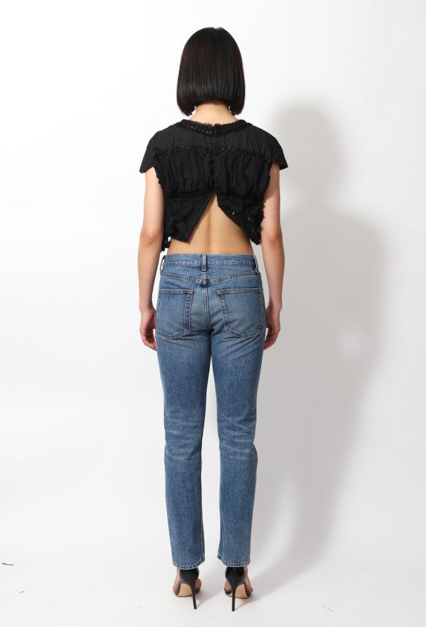 Comme des Garçons 2012 Ruffled Embellished Top - 6