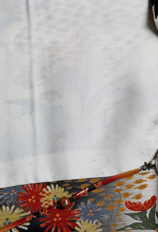 World Treasures Authentic Floral Jacquard Kimono - 8