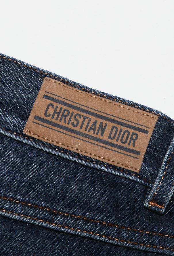 Dior Dark-Washed Ombré Jeans, 2023 - 6