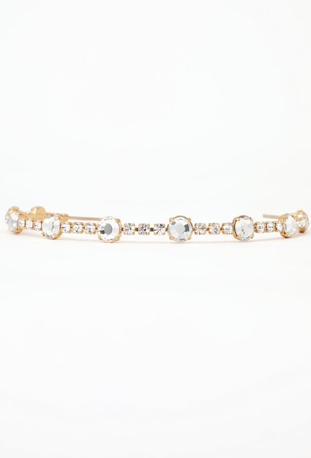 Miu Miu Strass Embellished Headband - 3