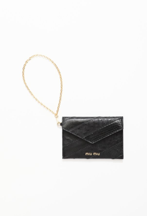 Miu Miu 2019 Exotic Enveloppe Wallet - 7
