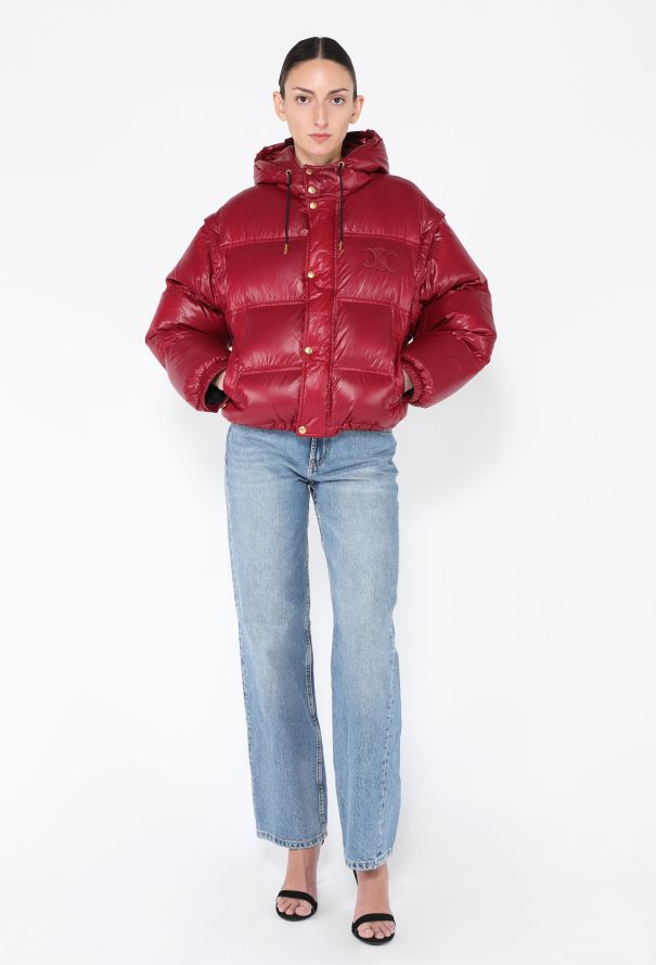 Céline 2022 Triomphe Puffer Coat - 4