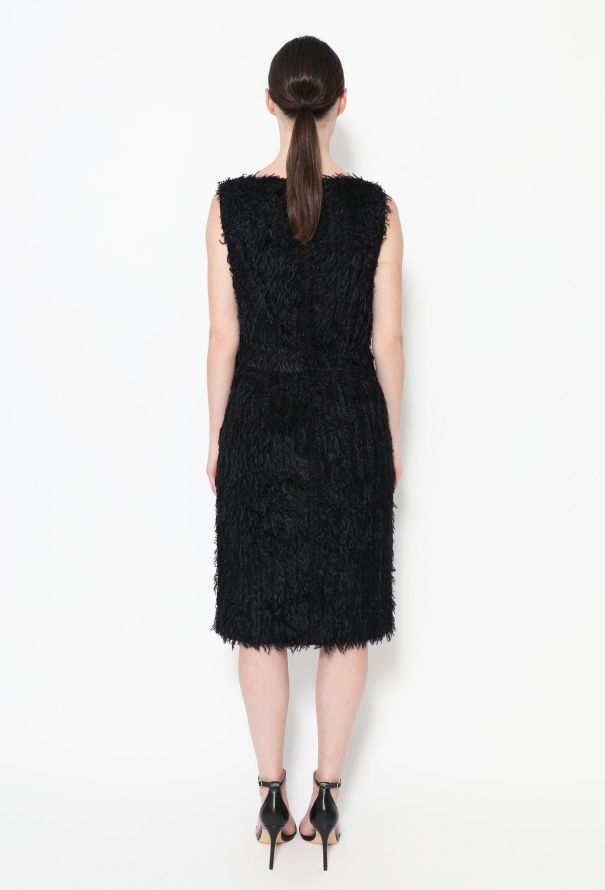 Balenciaga 2011 Frayed Silk Dress - 3