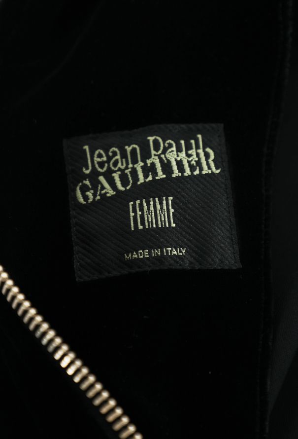 Jean Paul Gaultier Velvet Zip Gown, F/W 1999 - 7