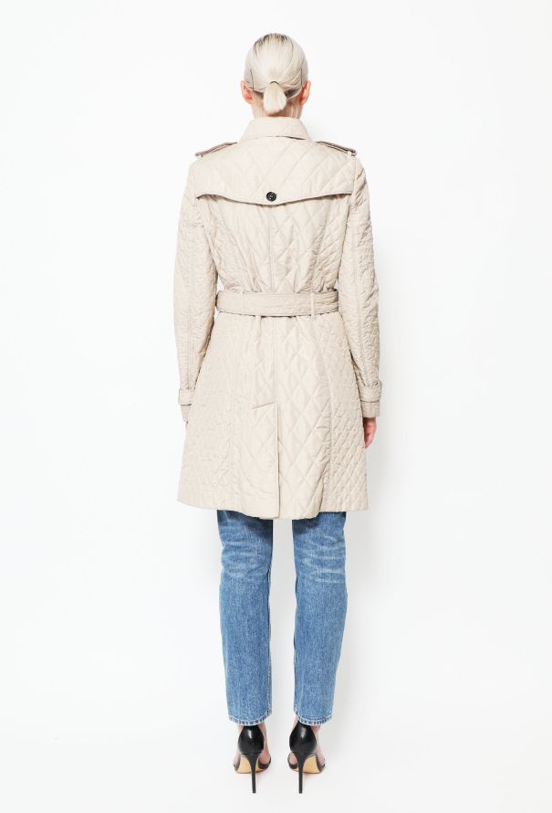 Burberry Classic Quilted Coat - 4