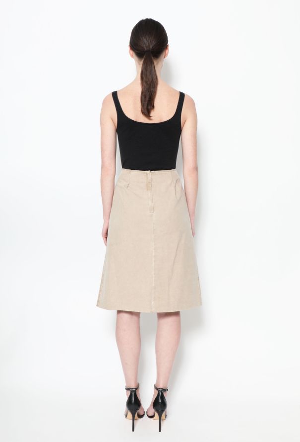 Chanel Cotton Cargo Skirt - 3