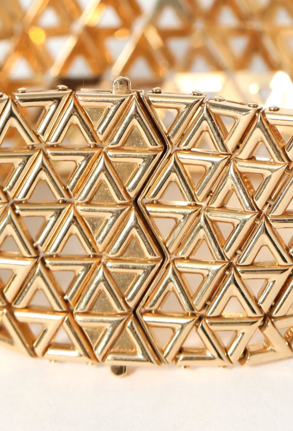 Louis Vuitton 18k Yellow Gold Volt Mesh Bracelet - 3