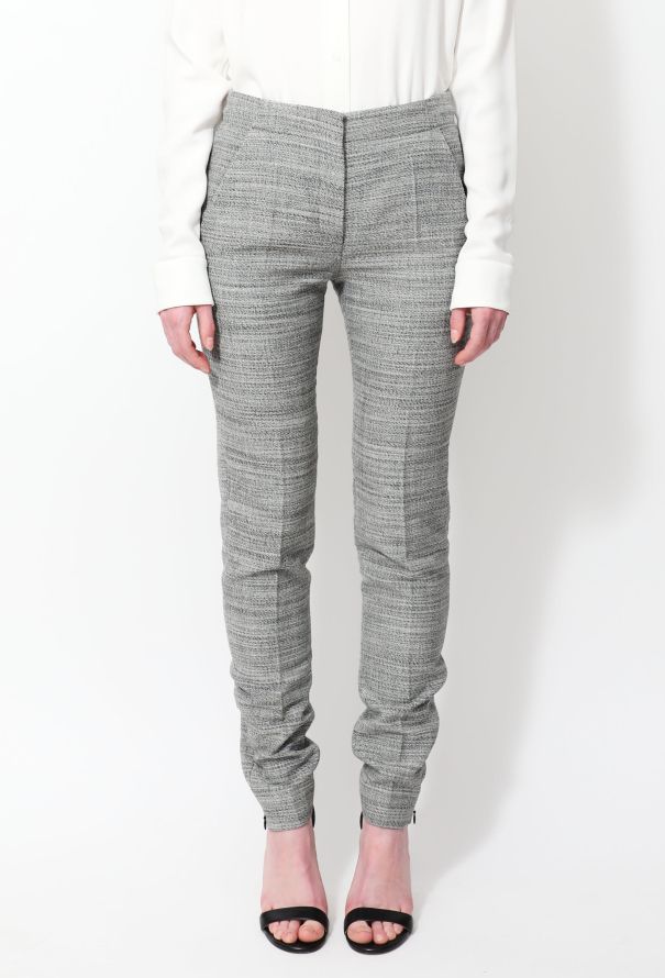 Balenciaga 2011 Woven Wool Trousers - 2