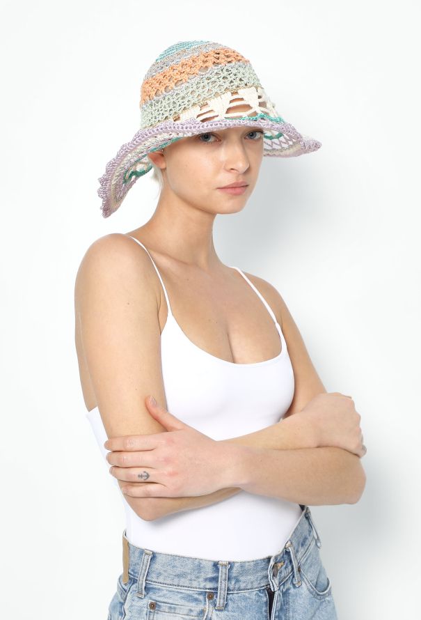Missoni Cotton Crochet Hat - 1