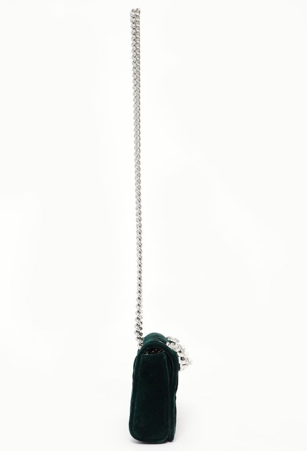 Miu Miu Velvet Quilted Club Bag - 4