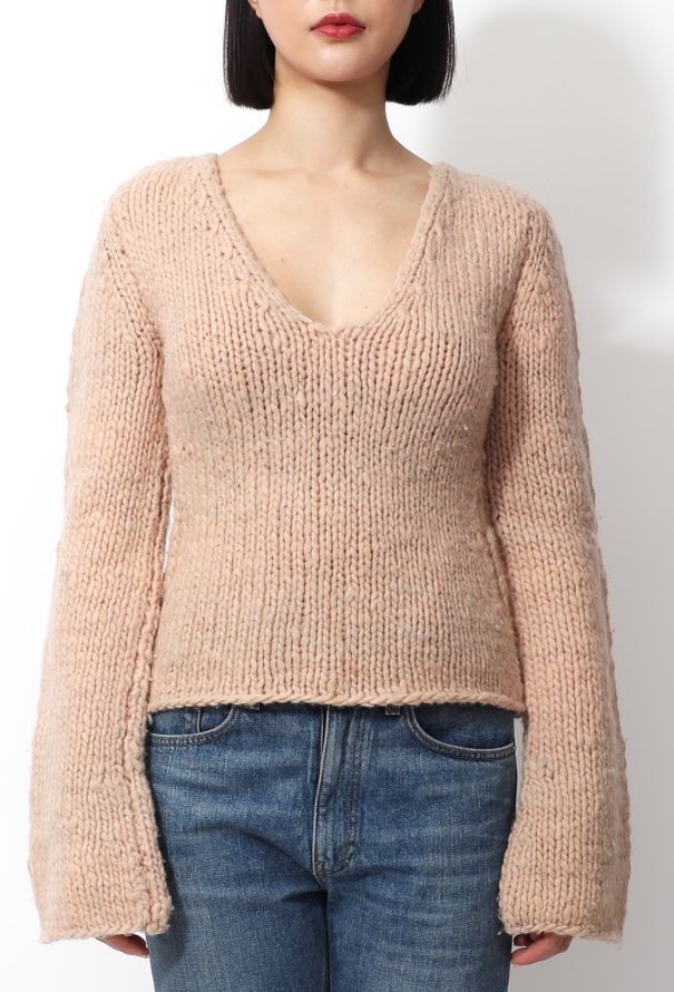 Balenciaga Le Dix Crochet Knit Sweater - 1