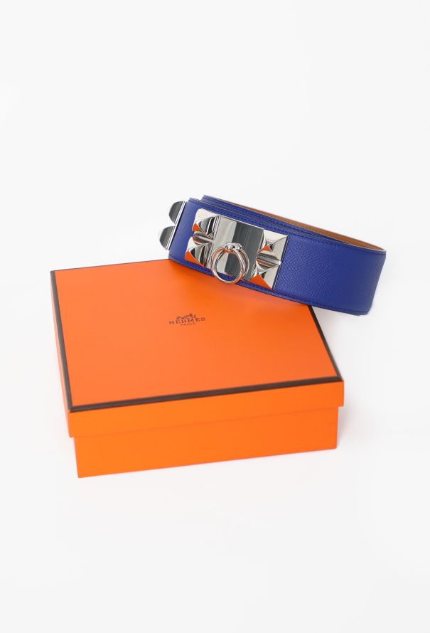 Hermès 'Collier de Chien' Togo Belt, 2011 - 3