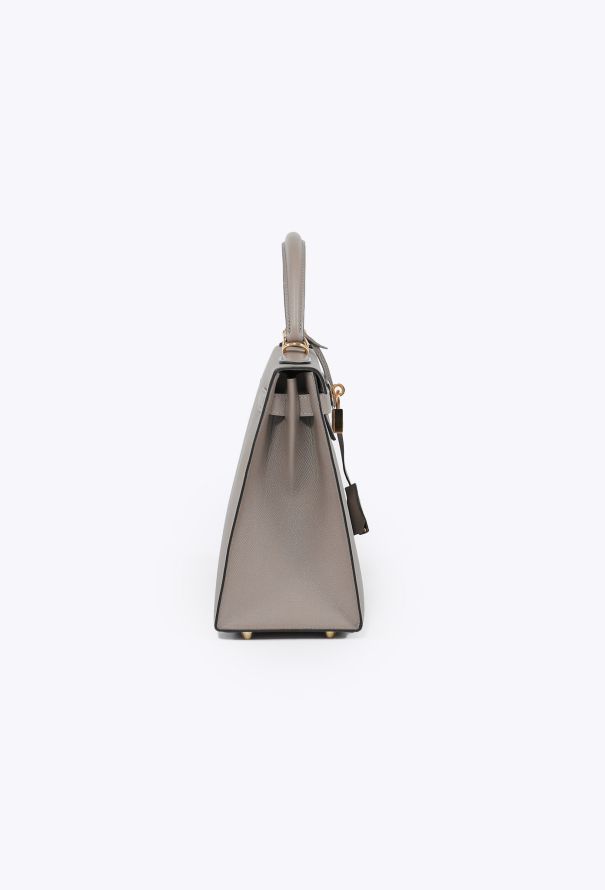 Hermès Gris Asphalte Epsom Kelly Sellier 28 - 9