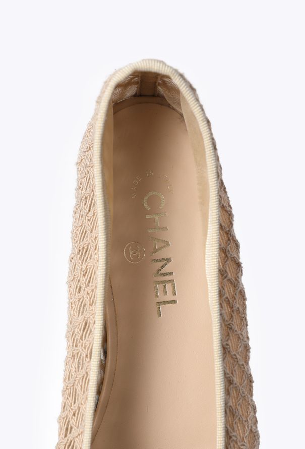 Chanel Crochet Cap-Toe Ballerinas, 2025 - 4
