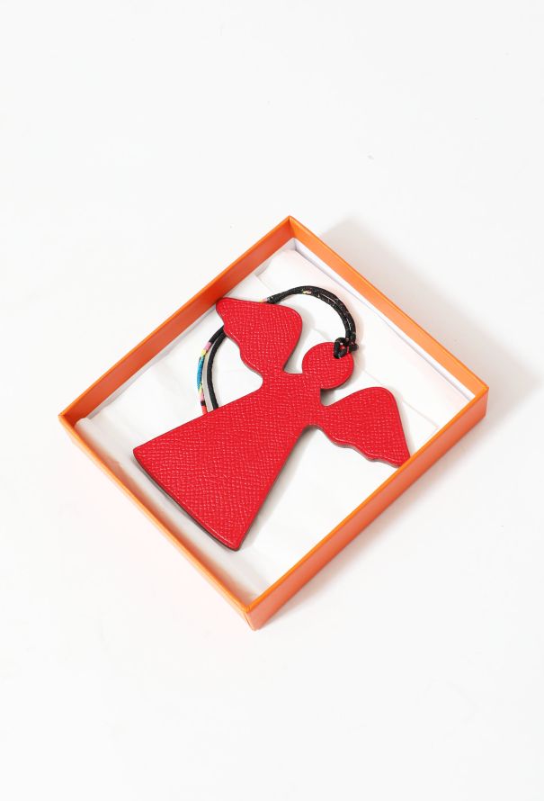 Hermès Reversible Angel 'Petit H' Epsom Bag Charm - 3