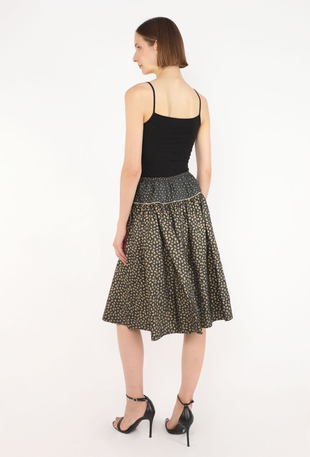 Saint Laurent Paisley Dupont Silk Ensemble, 1981 - 8