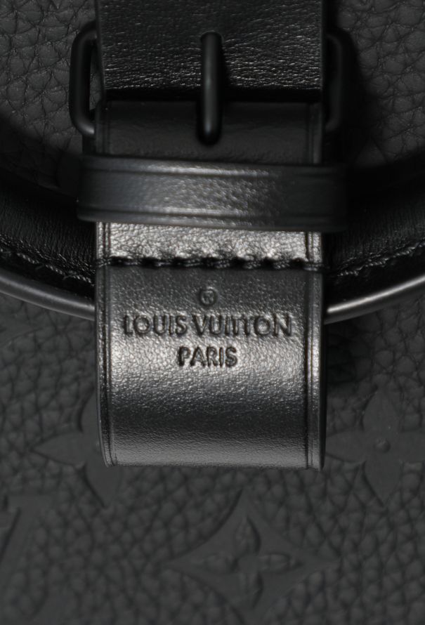 Louis Vuitton Keepall 50 - Black Monogram Shadow Leather - 14