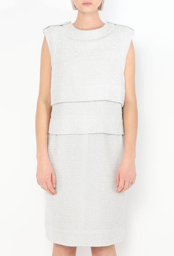Chanel 2016 Tiered Bouclé Dress - 2