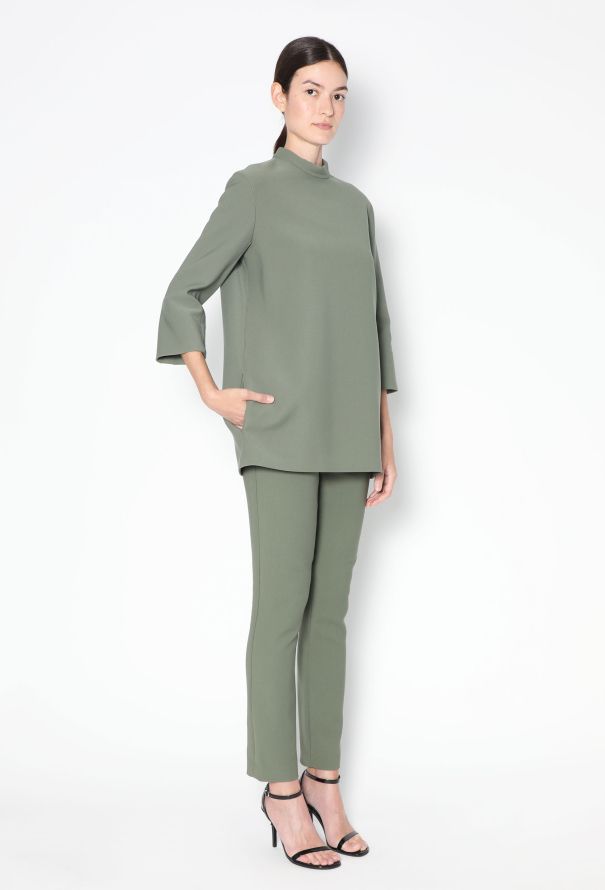 The Row Pre-Fall 2015 Cotton Scuba Ensemble - 5