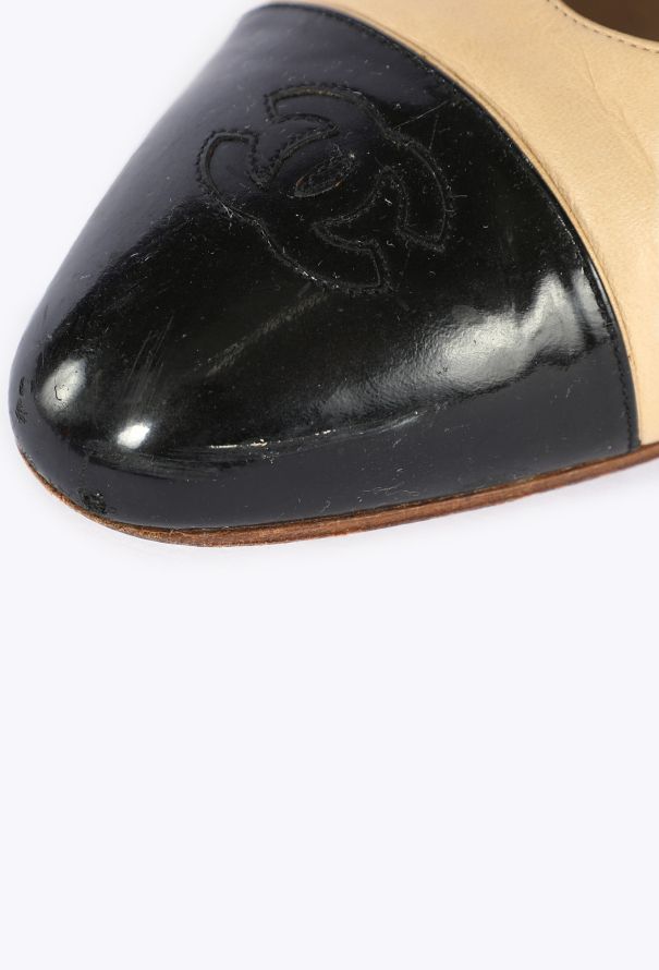 Chanel Vintage Cap Toe Pumps - 6