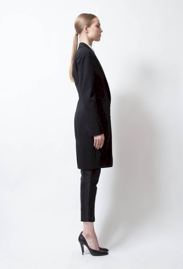 Hussein Chayalan Long Smoking Jacket - 3