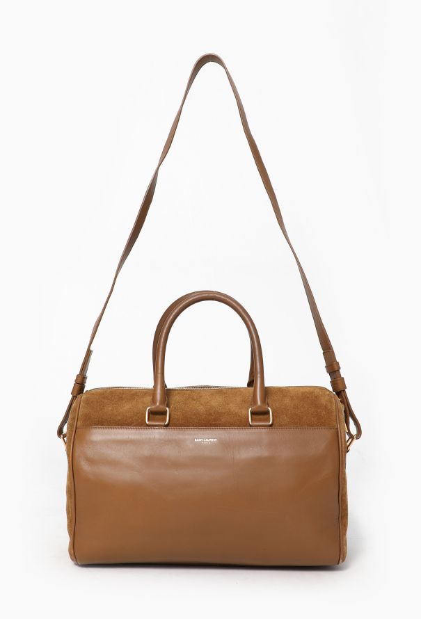 Saint Laurent Classic Tan Duffle 6 Bag - 2