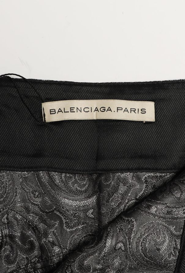 Balenciaga S/S 2006 Baroque Silk Trousers - 6