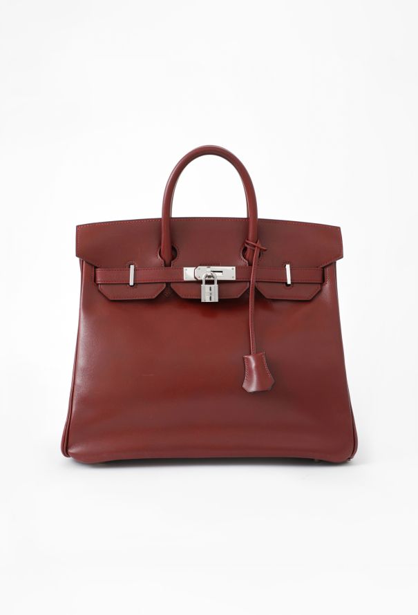 Hermès Rouge H Box Haut à Courroies 32 - 1