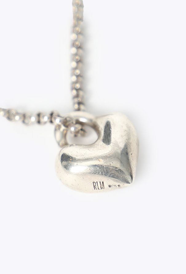 Robert Lee Morris Sterling Heart Pendant Necklace - 3