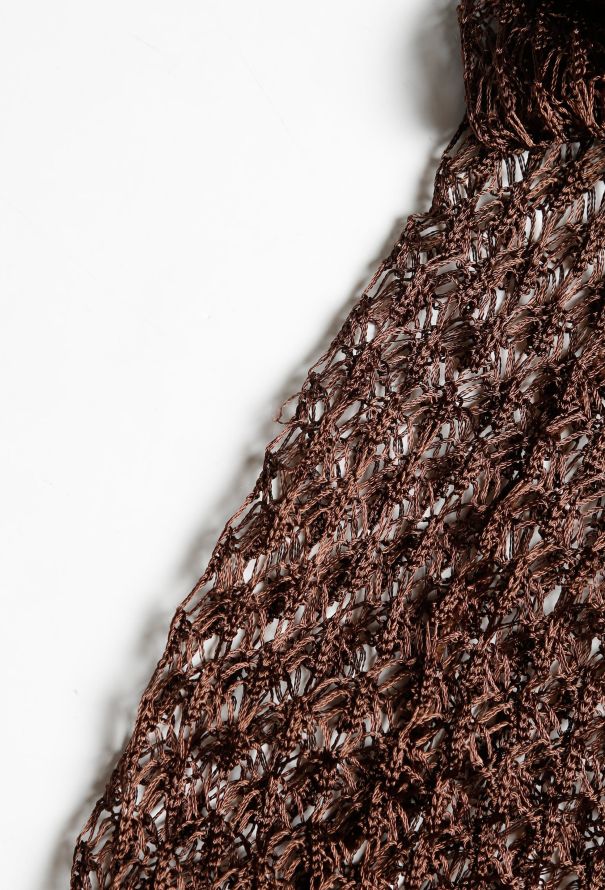 Karl Lagerfeld S/S 1997 Crochet Slip - 5