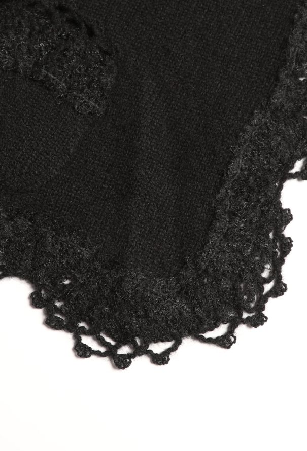 Chanel 2006 Cashmere Lace Trim Cardigan - 7