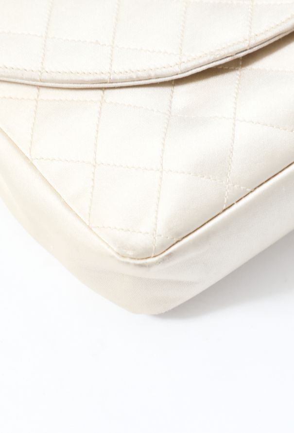 Chanel Rare '90s Gripoix Satin Bag - 8