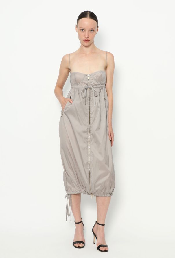 Miu Miu S/S 2023 Bustier Zip Dress - 3