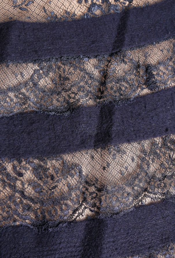 Valentino F/W 2011 Tiered Lace Skirt - 7