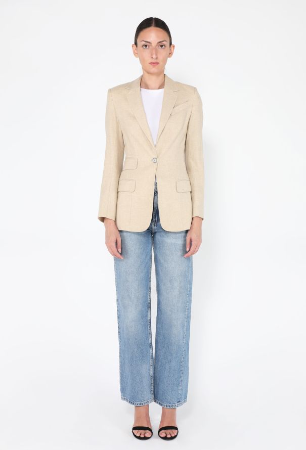 Hermès Cashmere Tailored Blazer - 3
