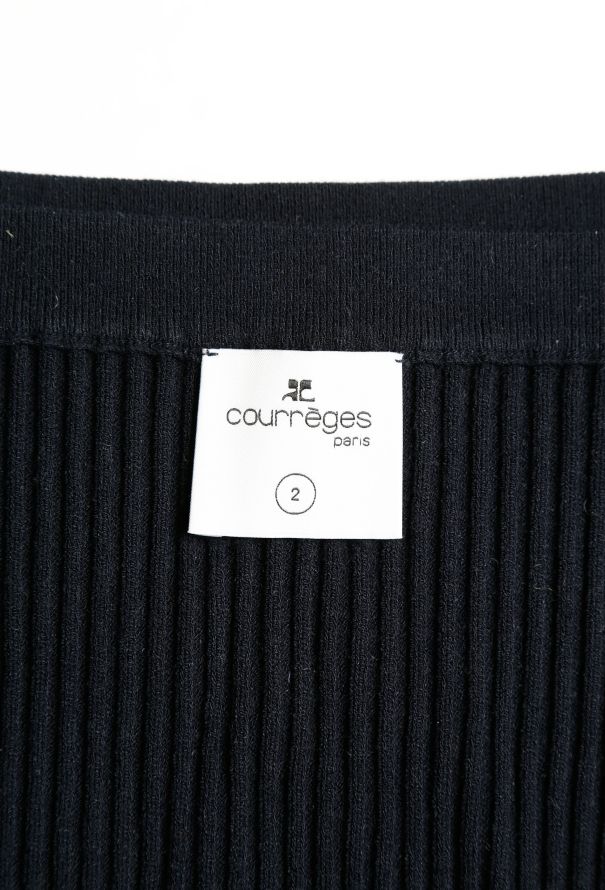Courrèges F/W 2021 Knitted Ribbed Top - 5