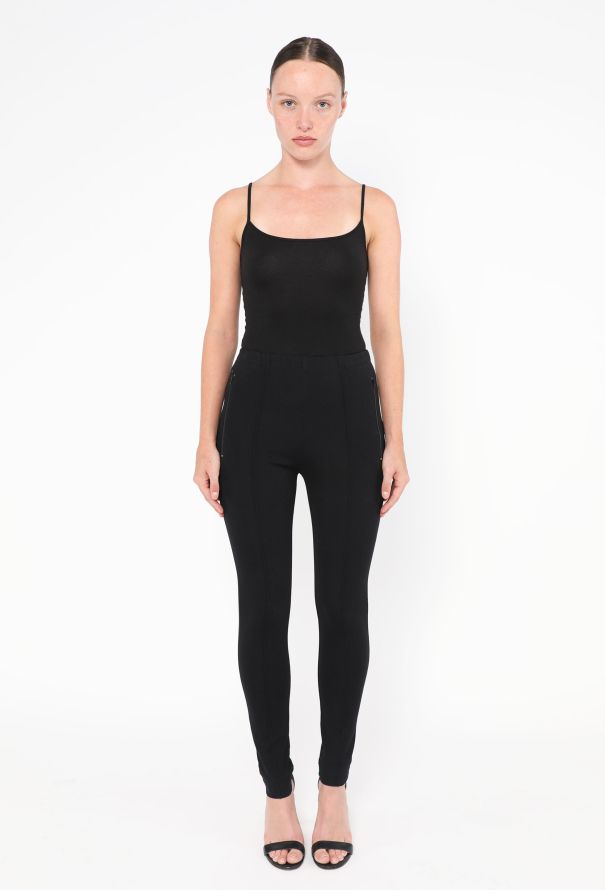 Balenciaga 2017 Cropped Zip Leggings - 3